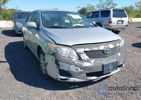 2009 Toyota Corolla Le from USA, damaged, VIN 1NXBU40E99Z039588
